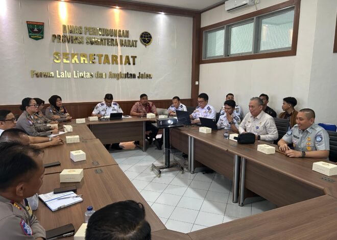Jasa Raharja Sumatera Barat Hadiri Forum Lalu Lintas dan Angkutan Jalan, Bahas Penanganan Terminal Bayangan hingga Rekayasa Lalu Lintas di Kota Padang