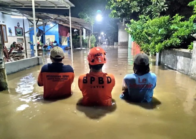 BNPB: 100 KK Terdampak Banjir di Pasuruan, Genangan Mulai Surut