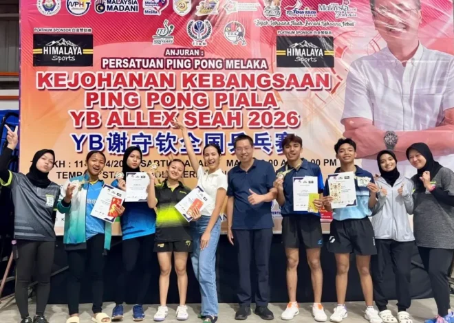 Prestasi Gemilang! Indonesia Raih Dua Emas di Turnamen Tenis Meja Malaka 2026