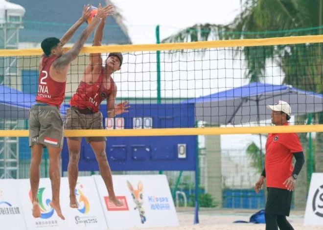 Tim Voli Pantai Indonesia Tampil Dominan, Dua Pasangan Petik Kemenangan di ABG 2026