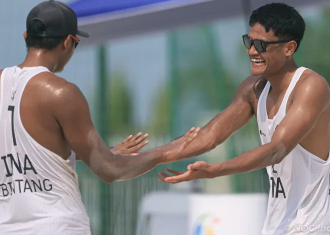 Start Manis! Voli Pantai Indonesia Menang Telak di Laga Pembuka ABG 2026