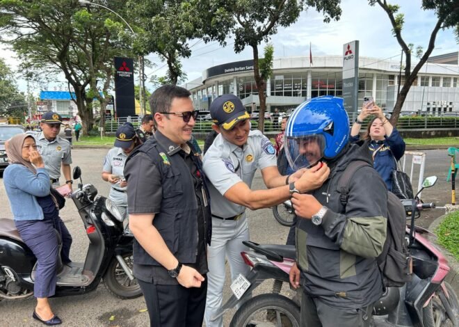 Ingatkan Bayar Pajak Kendaraan, Kepala Cabang Jasa Raharja Tangerang  dan Kepala Bapenda Provinsi Banten Apresiasi Masyarakat yang Patuh Bayar Pajak Kendaraan