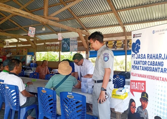Peduli Keselamatan, Jasa Raharja Hadirkan Pelayanan Kesehatan Gratis di Pelabuhan Muara