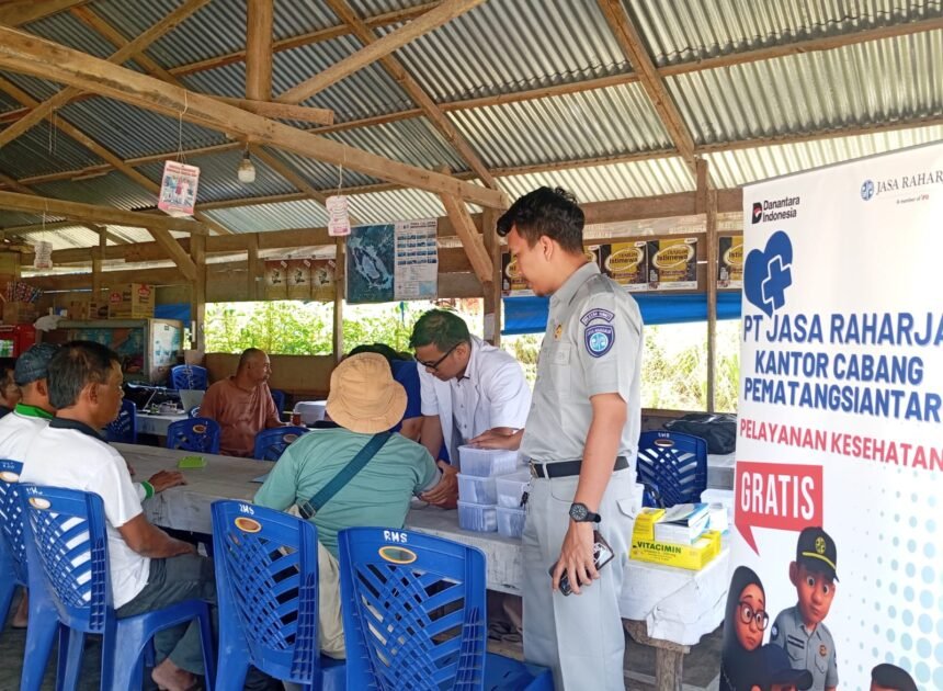 Peduli Keselamatan, Jasa Raharja Hadirkan Pelayanan Kesehatan Gratis di Pelabuhan Muara