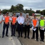Jasa Raharja Bersama Dishub dan Satlantas Polres Toba Gelar Operasi Gabungan Keselamatan Lalu Lintas di Balige