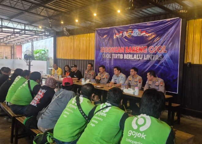 Jasa Raharja Jawa Tengah dan Ditlantas Polda Jateng Gelar “Jagongan Bersama Ojol” untuk Tingkatkan Keselamatan Jalan