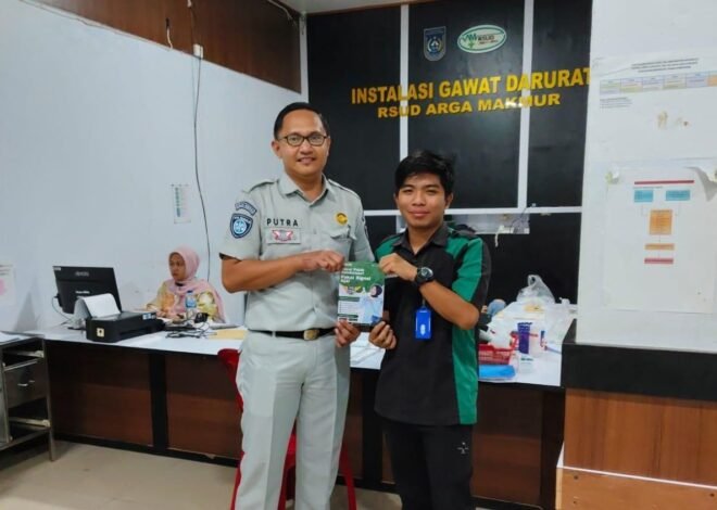 Jasa Raharja Bengkulu Lakukan Monitoring Korban Laka dan Sosialisasi Aplikasi SIGNAL di RSUD Argamakmur