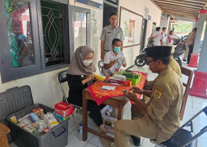 Jasa Raharja Sukoharjo Gelar Pengobatan Gratis di Selogiri, Dorong Perangkat Desa Jadi Agen Keselamatan
