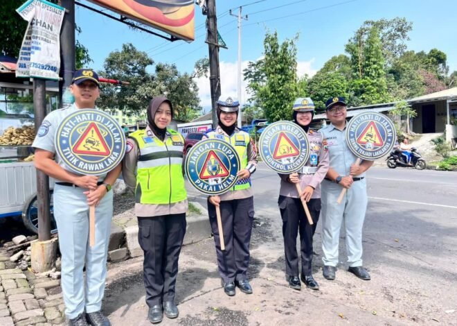 Jasa Raharja Gelar Sosialisasi Keselamatan Transportasi di Dua Lokasi Rawan di Kabupaten Semarang