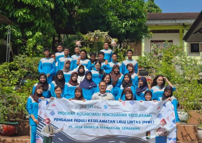 Jasa Raharja Semarang Gelar Program PPKL di SMA Negeri 8 Semarang