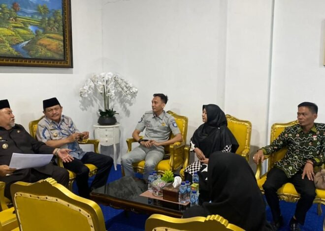 Jasa Raharja Bengkulu Bersama Samsat Manna Lakukan Koordinasi dengan Bupati Bengkulu Selatan Terkait Program Relaksasi Pajak Kendaraan