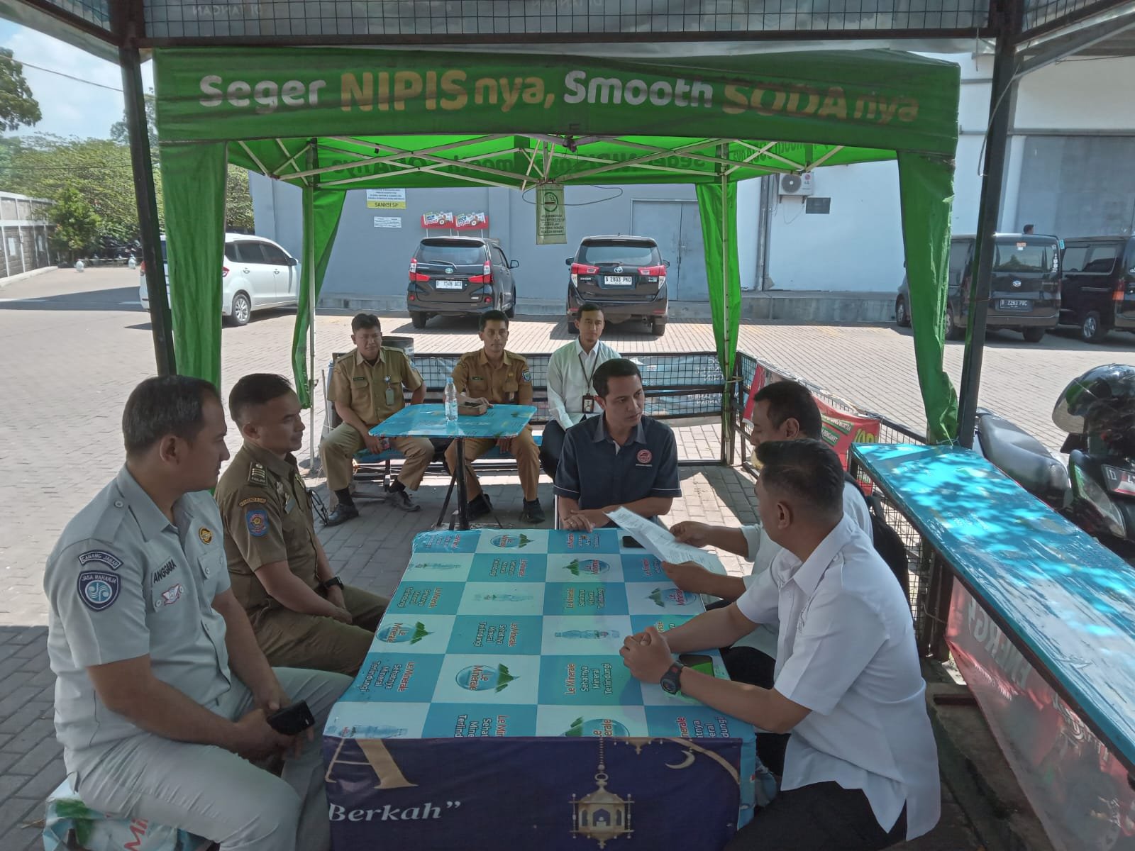 Perkuat Hubungan Dengan Perusahaan Swasta, Jasa Raharja Bandung Bersama Tim Pembina Samsat Soekarno Hatta Gelar Operasi Khusus Samsat