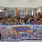Gelar PPKL di SMKN 1 Sigi, Petugas Jasa Raharja Sigi Sampaikan Pentingnya Tertib Berlalu Lintas