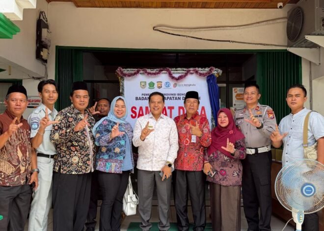 Jasa Raharja Bengkulu Hadiri Launching Samsat Desa untuk Perluas Layanan Pajak Kendaraan di Kabupaten Lebong