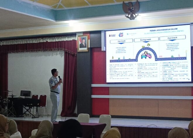 Tekan Laka Lantas, Jasa Raharja Bekali Guru SMKN 9 dengan Edukasi Keselamatan dan PPGD