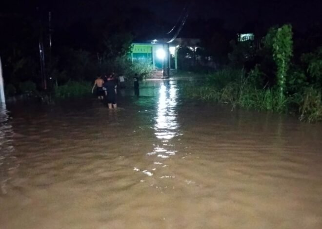 Tiga Wilayah di OKU Terendam Banjir, BPBD Imbau Warga Tetap Waspada