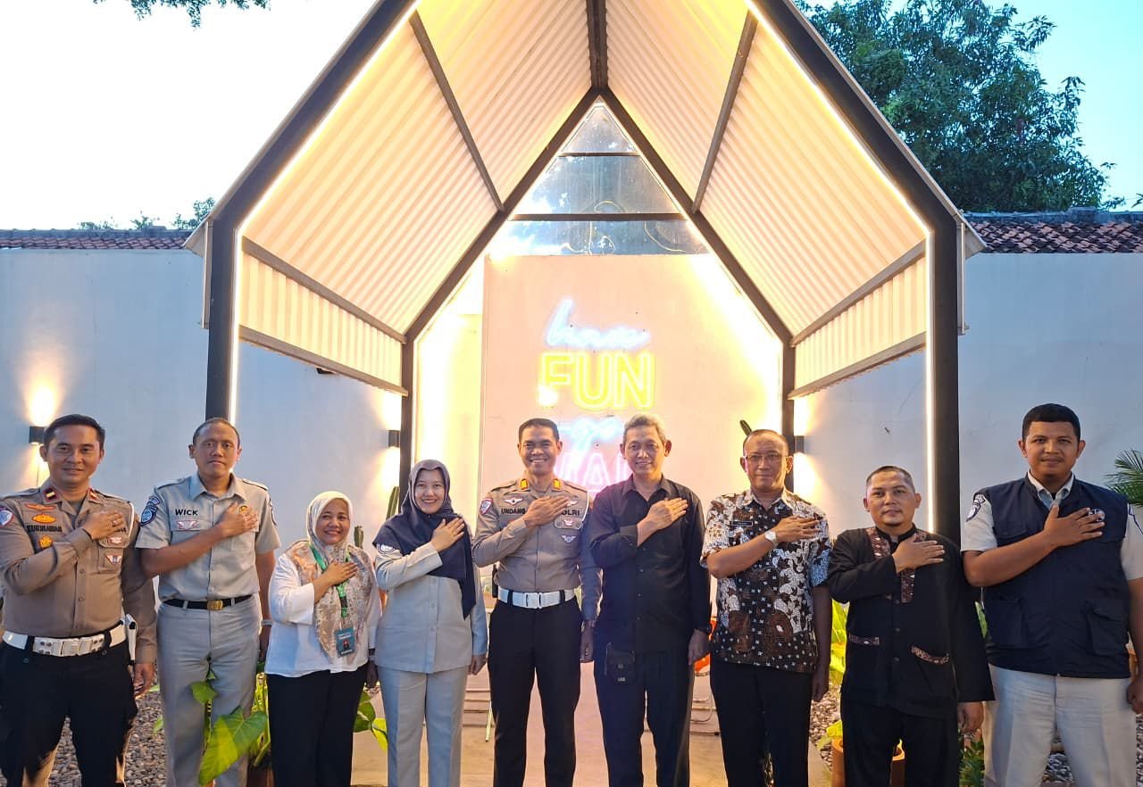 Jasa Raharja Cabang Indramayu Terus Lakukan Upaya Preventif Pencegahan Laka di Kabupaten Indramayu Dengan Menggandeng Stake Holder Lainnya