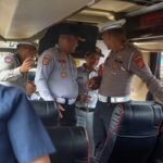 Peningkatan Keselamatan Transportasi Jalan, FLLAJ Kabupaten Sukabumi Laksanakan Inspeksi Armada Bus dan Pemeriksaan Kesehatan Awak Kendaraan
