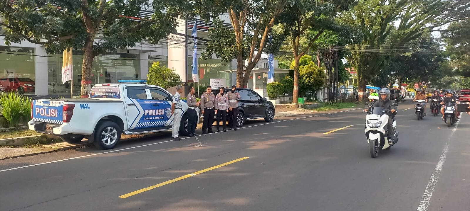 Jasa Raharja Cabang Sukabumi Hadiri Supervisi Blackspot dan Troubelspot bersama Forum Lalu Lintas dan Angkutan Jalan (FLLAJ) di Polres Cianjur
