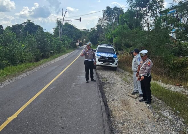 Cegah Kecelakaan, Jasa Raharja Kalteng dan Satlantas Barito Utara Petakan Titik Rawan di Gunung Timang
