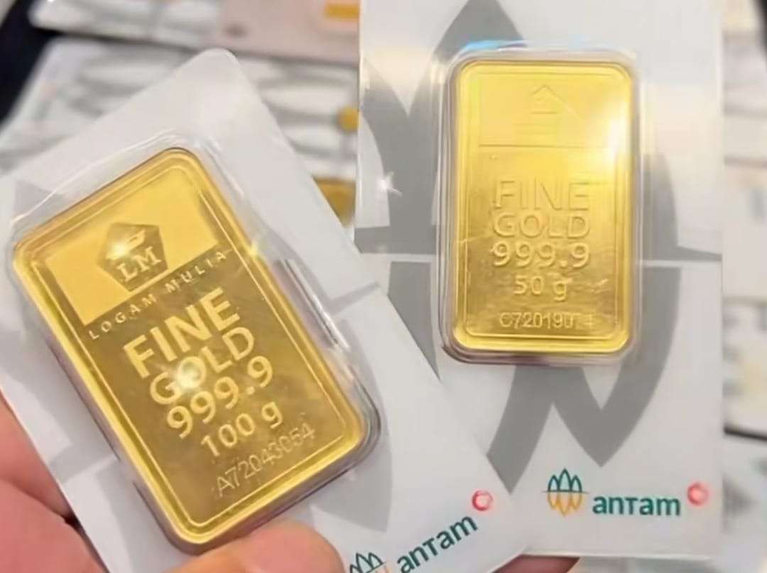 Emas Antam Melemah, Kini Dibanderol Rp2,795 Juta per Gram