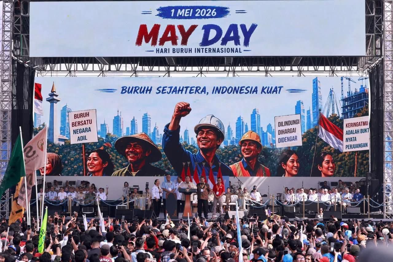Aspirasi Buruh di May Day Monas: Kebijakan Pemerintah Diminta Terus Berlanjut