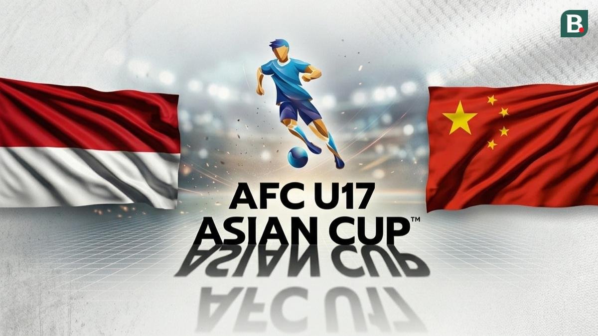 Laga Pembuka Piala Asia U17: Indonesia Tantang China di Grup B