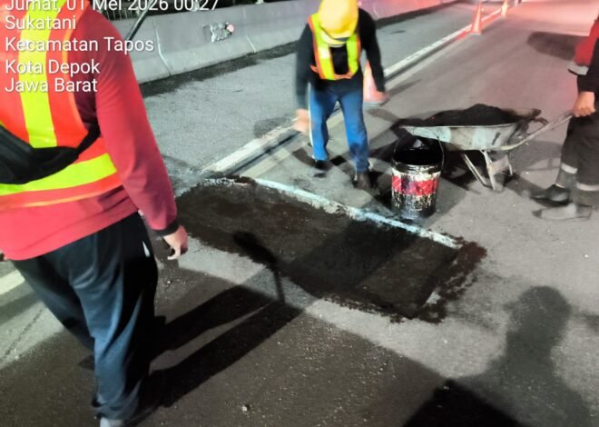 Jasa Marga Respons Cepat Kerusakan di Tol Jagorawi dan menangani Kendaraan yang Rusak Ban