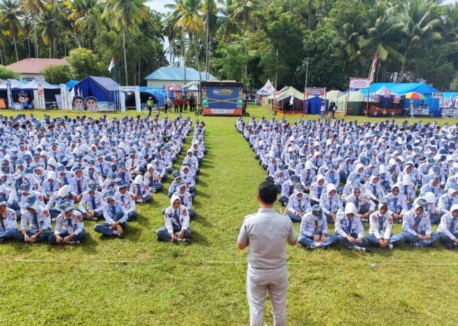 Jasa Raharja Watampone Hadir di Perkemahan Terpadu Patroli Keamanan Sekolah 2026, Dorong Kesadaran Keselamatan Pelajar dalam Berlalu Lintas