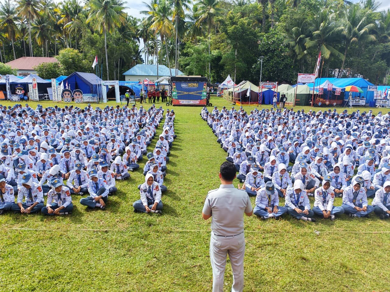 Jasa Raharja Watampone Hadir di Perkemahan Terpadu Patroli Keamanan Sekolah 2026, Dorong Kesadaran Keselamatan Pelajar dalam Berlalu Lintas