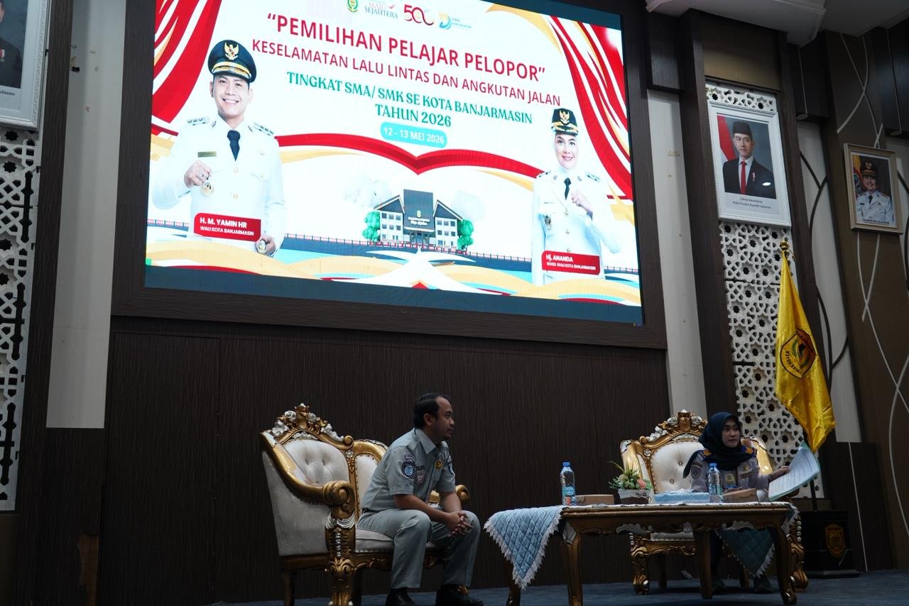 Jasa Raharja Kalsel Edukasi Peserta Pemilihan Pelajar Pelopor Keselamatan Tanah Bumbu 2026