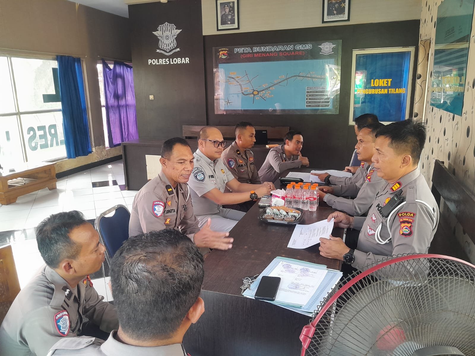Jasa Raharja NTB Hadiri Kegiatan Supervisi Tim Gakkum Polda NTB di Lombok Barat