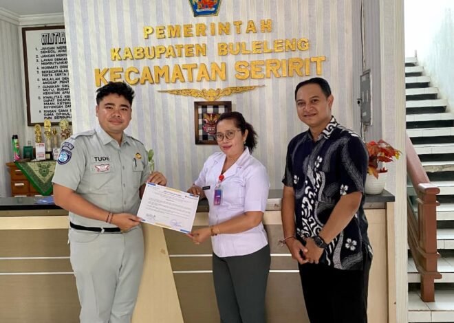 Bangun Kesadaran Pajak dan Keselamatan, Jasa Raharja–Seririt Teken Komitmen Bersama