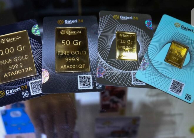 Emas Pegadaian Tak Berubah, Antam Rp2,908 Juta dan UBS Rp2,802 Juta