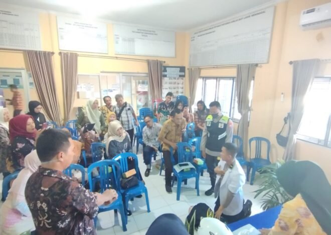 Jasa Raharja Bengkulu Tingkatkan Kesiapsiagaan Masyarakat Melalui Pelatihan PPGD di Kantor Camat Singaran Pati