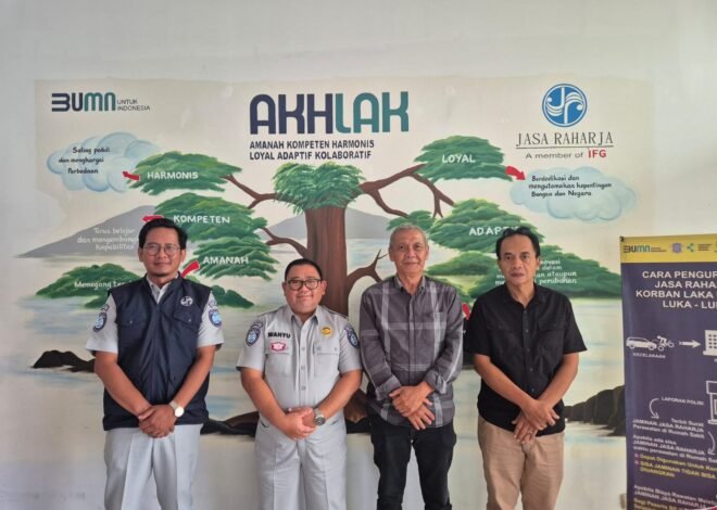 Kunjungan Ketua Organda Ciamis ke PT Jasa Raharja Cabang Tasikmalaya Perkuat Sinergi Keselamatan Transportasi