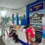 Jamin Keselamatan Penumpang, Jasa Raharja Pati Gelar Layanan Kesehatan Gratis di Terminal Jati Kudus