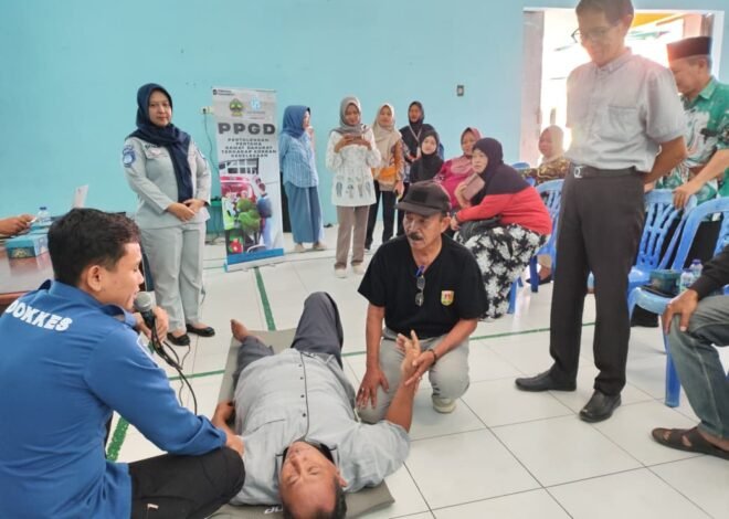 Tekan Fatalitas Korban Kecelakaan Lalu Lintas, Jasa Raharja Magelang Laksanakan PPGD dan MUKL Pada Perangkat dan Masyarakat Desa Pancuranmas Secang