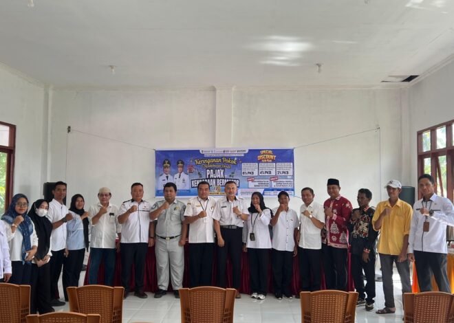 Jasa Raharja Kalteng dan UPT PPD Kuala Pembuang Sosialisasikan Keringanan PKB dan SWDKLLJ di Kecamatan Seruyan Hilir
