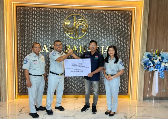 Jasa Raharja NTB Salurkan Bantuan TJSL Melalui Penanaman Mangrove di Pantai Cemara Lembar