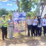 Edukasi Pengemudi Truk dan Pemasangan Spanduk, Upaya Preventif Jasa Raharja Sumbawa Tekan Angka Kecelakaan