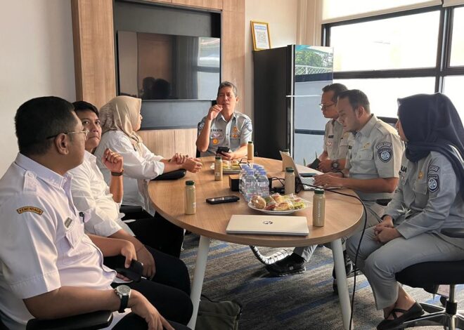 Sinergi Berkelanjutan, Bidang Renbang Bapenda Banten Kunjungi PT Jasa Raharja Kanwil Banten