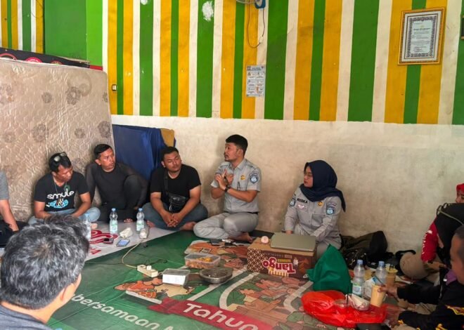 Jasa Raharja Banten Turun Langsung ke Komunitas, Pastikan Pengemudi Online Cilegon Terlindungi dan Teredukasi