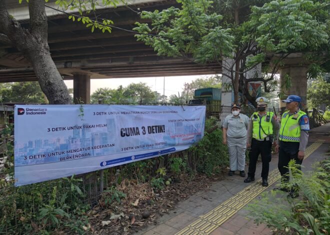 Cuma 3 Detik, Tentukan Keselamatan Jasa Raharja dan Polri Perkuat Kampanye Keselamatan Berlalu Lintas di Jakarta Barat