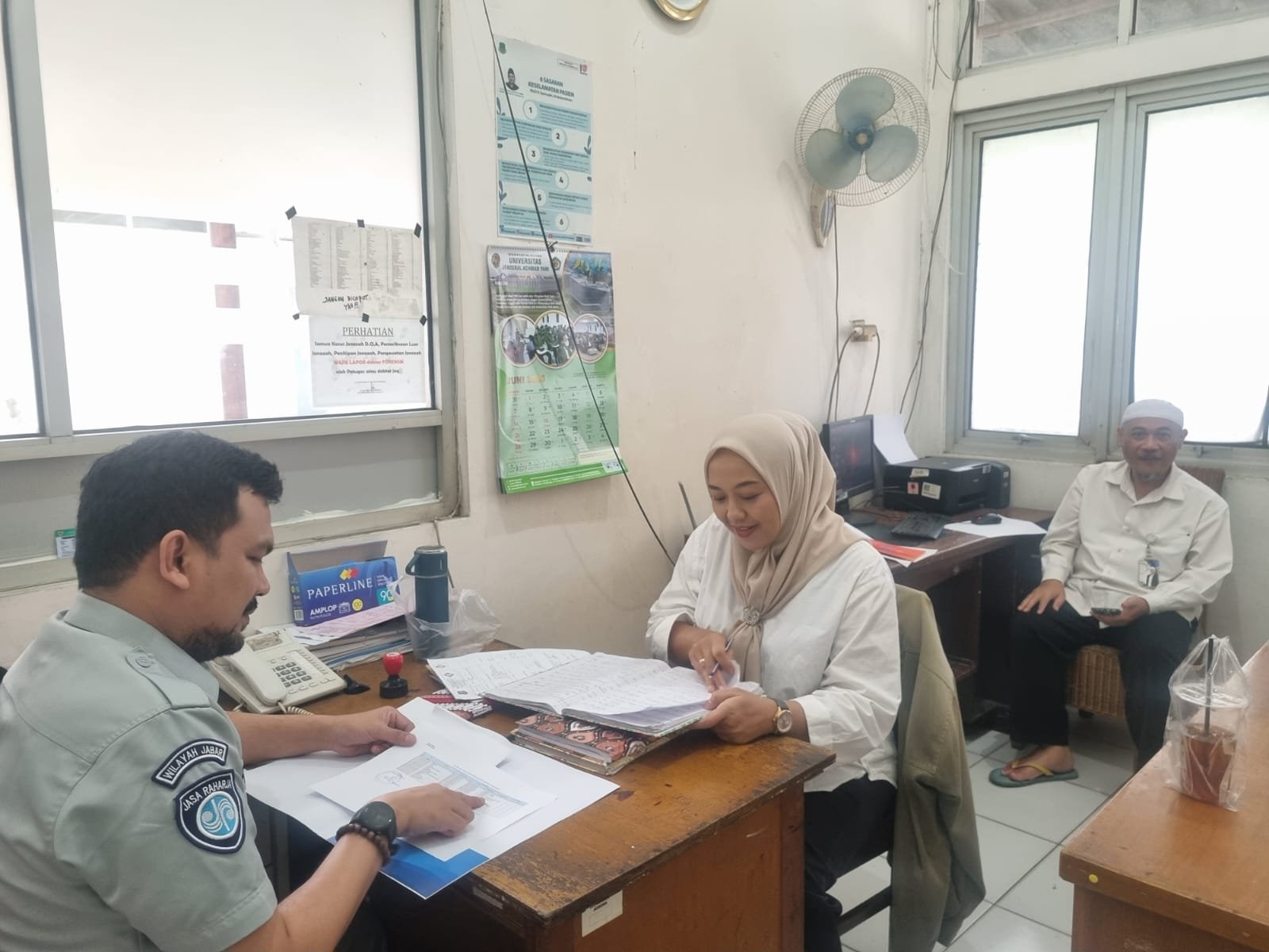 Jasa Raharja Cabang Sukabumi Perkuat Pelayanan Proaktif Melalui Kunjungan ke  Rumah Sakit dan Validasi Surat Kematian
