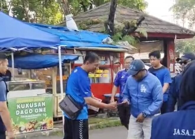Jasa Raharja Gelar Sosialisasi dan Pembagian Flyer Gebyar Kepatuhan Wajib Pajak Kendaraan di Lapangan Dadaha Kota Tasikmalaya
