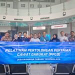 Tingkatkan Golden Hour Penyelamatan Korban Kecelakaan, Jasa Raharja dan Tim Pembina Samsat Kota Banjar Gelar Pelatihan PPGD