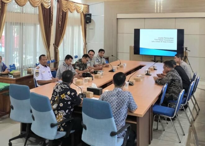 Upaya Peningkatan Keselamatan Lalu Lintas, Jasa Raharja Cabang Cirebon Gelar Forum Komunikasi Lalu Lintas (FKLL) di Dinas Perhubungan Kota Cirebon