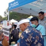 Jasa Raharja Purwakarta Dukung Layanan Samsat Keliling dan Pemeriksaan Kesehatan di Gempungan Cibatu