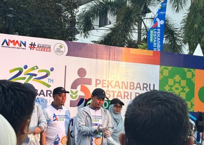 Dukung Gaya Hidup Sehat dan Aman, Jasaraharja Putera Berikan Perlindungan Asuransi bagi Seluruh Peserta Pekanbaru Lestari Run 2026